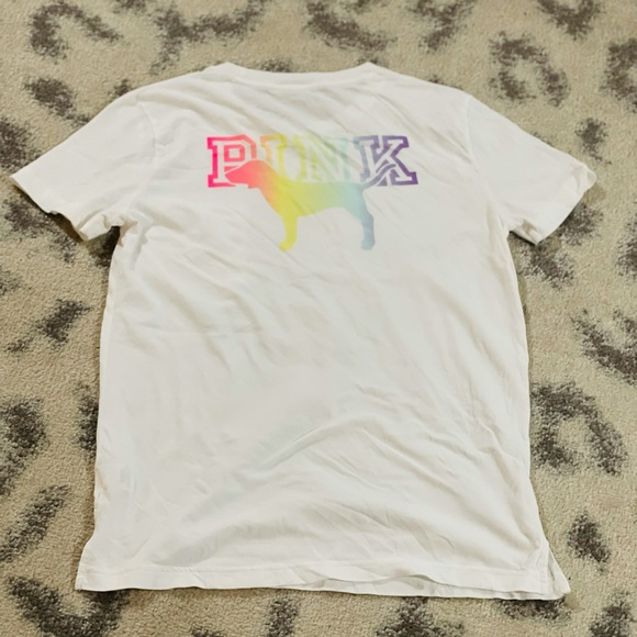 Victoria’s Secret Pink Campus Short Sleeve Tee - Picture 4 of 8